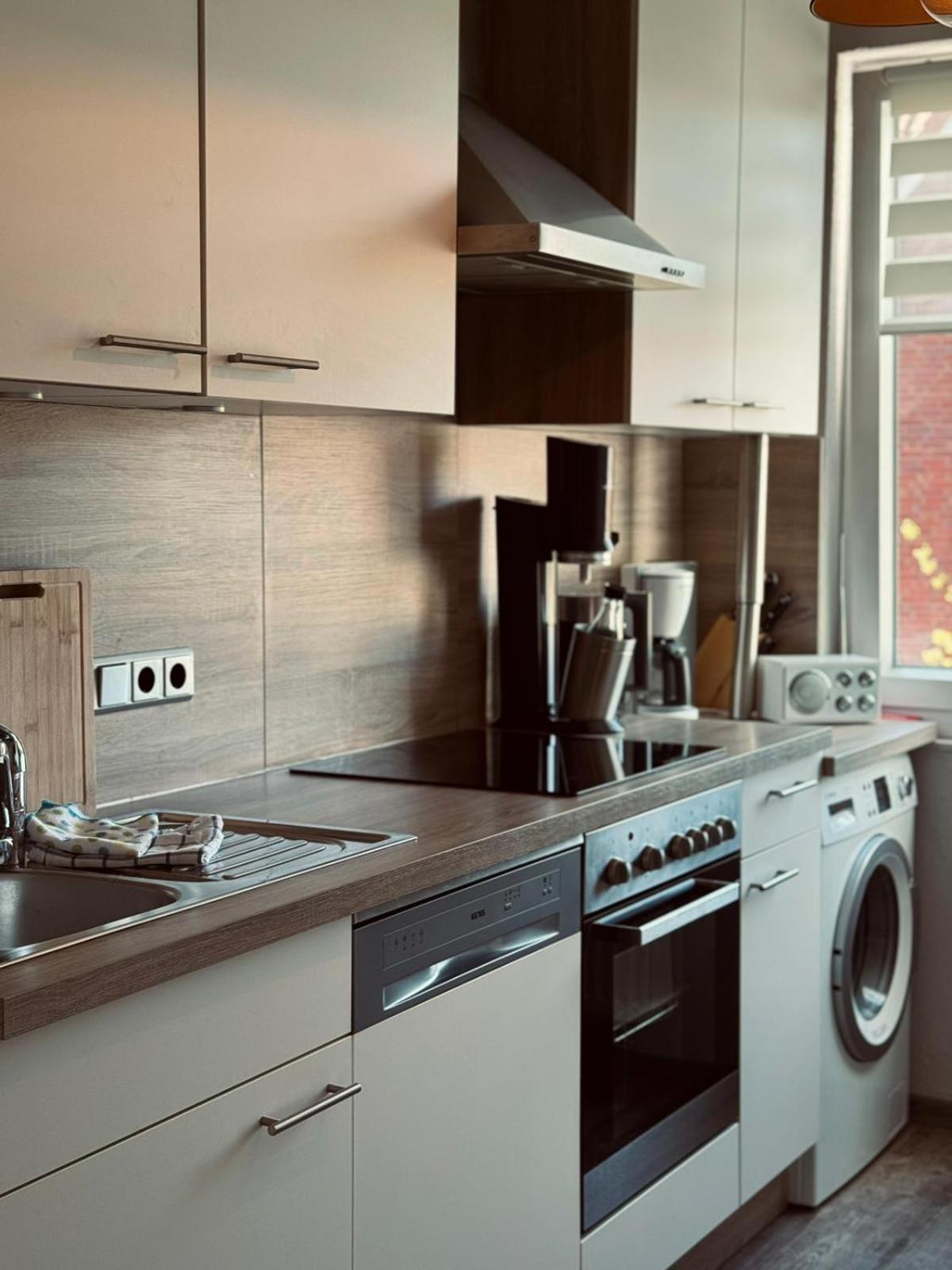 אמדן Ferienwohnung Altstadtblick מראה חיצוני תמונה