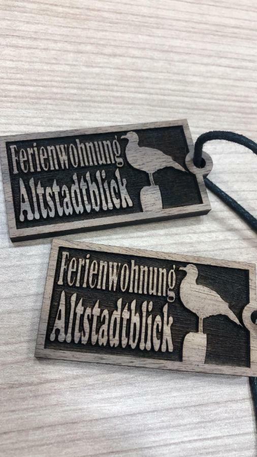 אמדן Ferienwohnung Altstadtblick מראה חיצוני תמונה